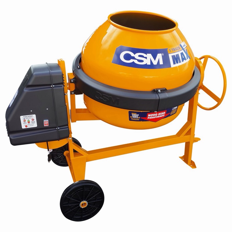 Betoneira CSM 400L 1 Traço Max Monofásica 220V